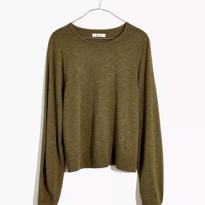 Madewell Highpoint Dollman-Sleeve Tee